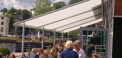 Markilux Pergola hos Bryggan Bistro!